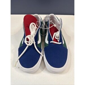 NO BOX VANS  Old Skool Yacht‎ Club SIZE 7 US Mens Blue, Green, Yellow, Red
